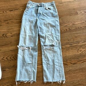 Zara wide leg jeans